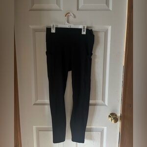 Black High-Waisted Leggings